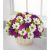 Send Blooming-Bounty-Bouquet-Basket-included to Taiwan