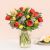 Send Multicoloured-tulips to Spain
