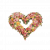 Send Funeral-Heart-Pastels-w-ribbon-248034 to Norway