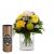 Flower bouquet Sunshine with Gottlieber cocoa almonds