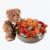 Send Autumn-Bowl-orange-with-Teddy-240522 to Norway