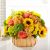 Send Harvest-Sunflower-Basket to United States