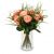 send 12-Salmon-Colored-Roses-with-greenery-Mid to Switzerland