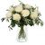 send 12-White-Roses-with-greenery-Mid to Liechtenstein