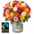 Send 36-Mixed-Fairtrade-Max-Havelaar-Roses to Switzerland