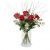 Send 5-Red-Roses-with-greenery to Switzerland