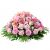 Send Funeral-cushion-in-pink-colour to Luxembourg