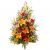 Send Funeral-sheaf-in-red-and-orange-colours to Luxembourg