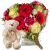 Send Only-for-You-with-teddy-bear-white to Liechtenstein