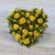 Send Yellow-Rose-Heart-Min to United Kingdom