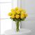 The Yellow Rose Bouquet by FTD - VASE INCLUDED