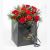 Red Classic Bouquet in giftbag Large 220710