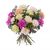 Bouquet of multicoloured carnations-Min