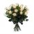 18 Long-stemmed White Roses