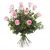 12 Long-stemmed Pink Roses-Min