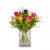 Cheerful Bouquet of Tulips-Min
