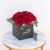 Flower Box with red roses
