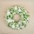 Funeral wreath in white tones