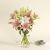 Bouquet of Lilies in pastel tones