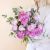 Spring pearls - mixed peonies bouquet in pink tones