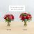 Burst of rose and champagne