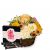 Flower arrangement 'Bright Surprise' with Gottlieber Hueppen
