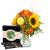 Flower bouquet 'Smiley' with Gottlieber Hueppen 'Good Luck'