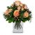 Flower bouquet 'Tender Winter Roses'