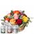 Send A-Basket-Full-of-Roses-with-Gottlieber-tea-gift-set to Switzerland