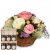 Send A-Basket-full-of-Poetry-with-Roses-with-honey-gift-set to Liechtenstein