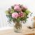 Send Bouquet-with-peonies-and-carnations to Portugal