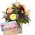 Send Colorful-flower-dream-with-bar-of-chocolate-Happy-Birthday to Switzerland