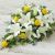 Send Large-Rose-Lily-Spray-Yellow-Min to United Kingdom