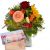 Send Late-Summer-Dream-with-Delicate-Flowers-with-bar-of-chocolate-Happy-Birthday to Switzerland
