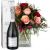 Send Romantic-Roses-with-Prosecco-Albino-Armani-DOC-75cl to Liechtenstein