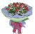 Send Round-Hand-Tied-Bouquet-Of-Red-Roses-without-vase-Min to Malaysia
