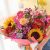 Send Vibrant-Sunset-Trending-Bouquet-Without-Lilies to United Kingdom