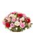 Send funeral-basket-of-roses-in-various-colors to Luxembourg
