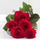Send Bouquet-of-5-red-roses-Min to Estonia