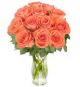 Send Bunch-of-Orange-Roses-Bliss-without-vase to Moldova