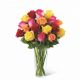 Send The-FTD-Bright-Spark-Rose-Arrangement to Bahamas
