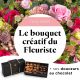 Send Bouquet-rose-du-fleuriste-Amandes-au-chocolat to France