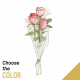 Send 3-roses-long-stemmed to Gabon