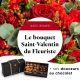 Send Le-bouquet-Saint-Valentin-du-fleuriste-avec-roses-et-ses-amandes-au-chocolat to France