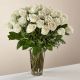 Send 36-White-Roses-in-a-Vase to South Africa