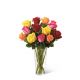 Send The-FTD-Bright-Spark-Rose-Bouquet to Bolivia