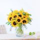 Send Sunflowers-bouquet to Spain