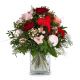 Send Valentines-Day-Bouquet-with-red-roses-Mid to Liechtenstein