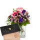 Send Spring-Princess-with-Munz-bar-of-chocolate-Heart to Liechtenstein