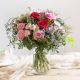 Send Bouquet-of-mixed-red-and-pink-flowers to Spain